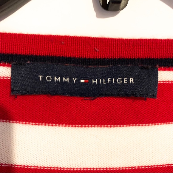 Tommy Hilfiger Women's Embroidered Logo Sweater Top - Picture 7 of 7